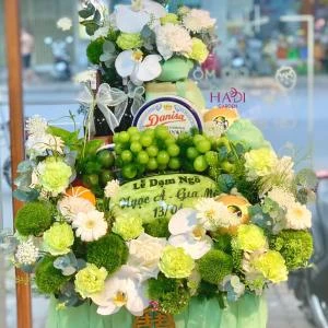 0109202626 - tráp cưới tone xanh sang trọng