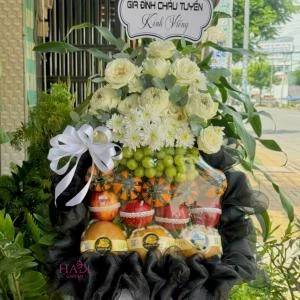 05092610 - Tháp trái cây kính lễ