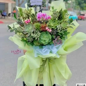 24082624 - bó hoa sen đá sang trọng