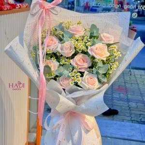17072625 - Bó hoa tone hồng