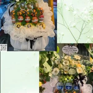 0109202634 - tháp trái cây kính lễ