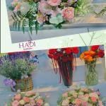 0109202643 - combo tháp hoa và trái cây cưới ( 2 hoa và 2 tháp trái )