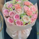 24082615 - bó hoa form tròn