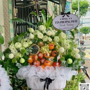 0109202617 - giỏ trái cây kính lễ sang trọng - đẳng cấp