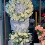 05092612 - vòng hoa chia buồn 2 tầng