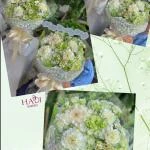 24082613 - bó hoa tone xanh