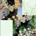 1410202601 - kệ hoa chia buồn 2 tầng hiện đại