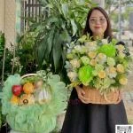 1410202637 - giỏ hoa mix trái cây