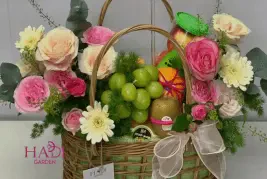 5 Mẫu Giỏ Hoa Trái Cây Thăm Bệnh Thể Hiện Sự Quan Tâm Tinh Tế