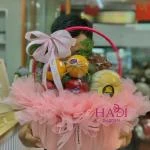 HD25 - Giỏ trái cây tone hồng