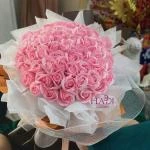 240925 - Bó Hoa sáp thơm tone pastel