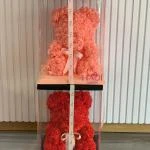 27122501 - Gấu hoa sáp 45cm có led