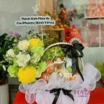 071025 - Giỏ hoa trái cây chia buồn
