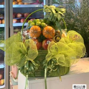 14112518 - Giỏ trái cây xanh bơ mẫu mới