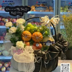 14112925 - giỏ hoa trái cây kính viếng