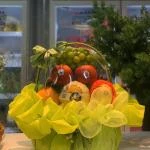 14112522 - Giỏ trái cây tone xanh bơ