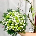 02122509 - Bó hoa cưới trái nho