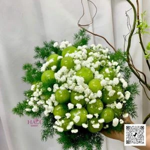 02122509 - Bó hoa cưới trái nho