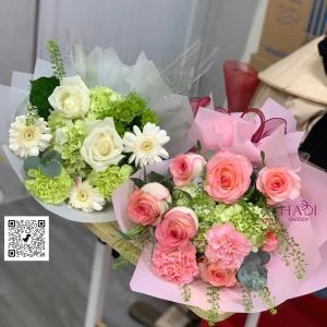 01122509 - Bó hoa nhỏ nhắn xinh yêu