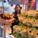 01122513 - Bó hoa hướng dương tốt nghiệp - đại hội