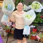 01122510 - Bó hoa tú cầu tốt nghiệp