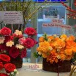 27122503 - Giỏ hoa lụa sang trọng