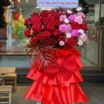 27122504 - kệ hoa khai trương hiện đại rực rỡ