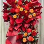 27122505 - kệ hoa khai trương 1 tầng