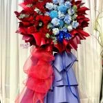 27122505 - kệ hoa khai trương 1 tầng