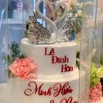 01012618 - 7 tráp cưới tone hồng tặng hoa cưới cầm tay