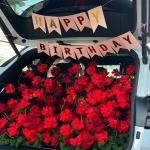 14012602 - cốp xe hoa sinh nhật - cầu hôn...