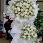 21012606 - kệ hoa chia buồn 2 tầng