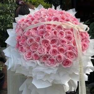 21012611 - bó hoa valentine ngọt ngào ohara hồng