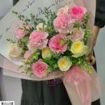 1202260 - bó hoa tone hồng