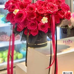 12022610 - Hộp hoa pinkploy sang trọng