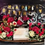 12022611 - xe cốp hoa cầu hôn - sinh nhật - kỉ niệm ( tặng kèm hoa bó )