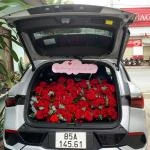 23022602 - cốp xe tone đỏ ohara sang trọng ( cầu hôn - sinh nhật - kỉ niệm )