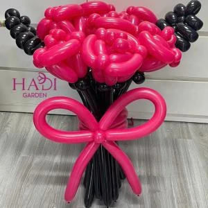 21012622 - bó hoa bong bóng hồng pinkploy hottrend