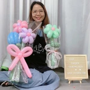 21012620 - bó hoa bóng đơn