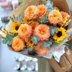 24022604 - Bó hoa tốt nghiệp - sinh nhật