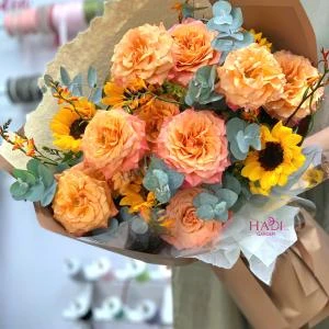 24022604 - Bó hoa tốt nghiệp - sinh nhật