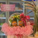 24022626 - Giỏ quả tone hồng full 2 mặt