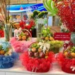 24022643 - giỏ trái cây tone đỏ 2 mặt