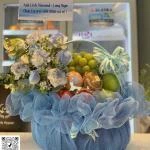 24022633 - giỏ trái cây tone xanh dương biếu tặng full 2 mặt