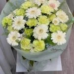 43202602 - bó hoa tone xanh bơ