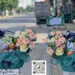 43202618 - giỏ 2 cây 2 mặt sang trọng