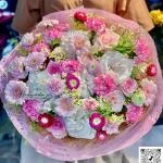 07042511 - bó hoa toen hồng siêu sang