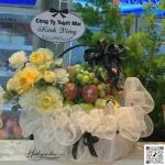 07042516 - giỏ hoa trái cây kính viếng