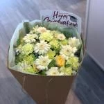 26042609 - bó hoa toen xanh bơ dịu mắt