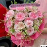 26042615 - bó hoa tone hồng hottrend